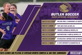 Butler Soccer Releases 2024 Spring Schedule
